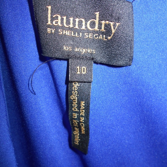 Nwt $270 Laundry By Shelly Segal Sexy Dress Sz 10 Cocktail/Evening - Picture 8 of 8